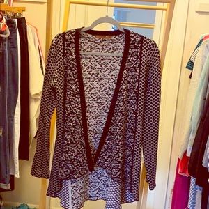 Beautiful Cotton, Viscose, Nylon Cardigan/Blazer!